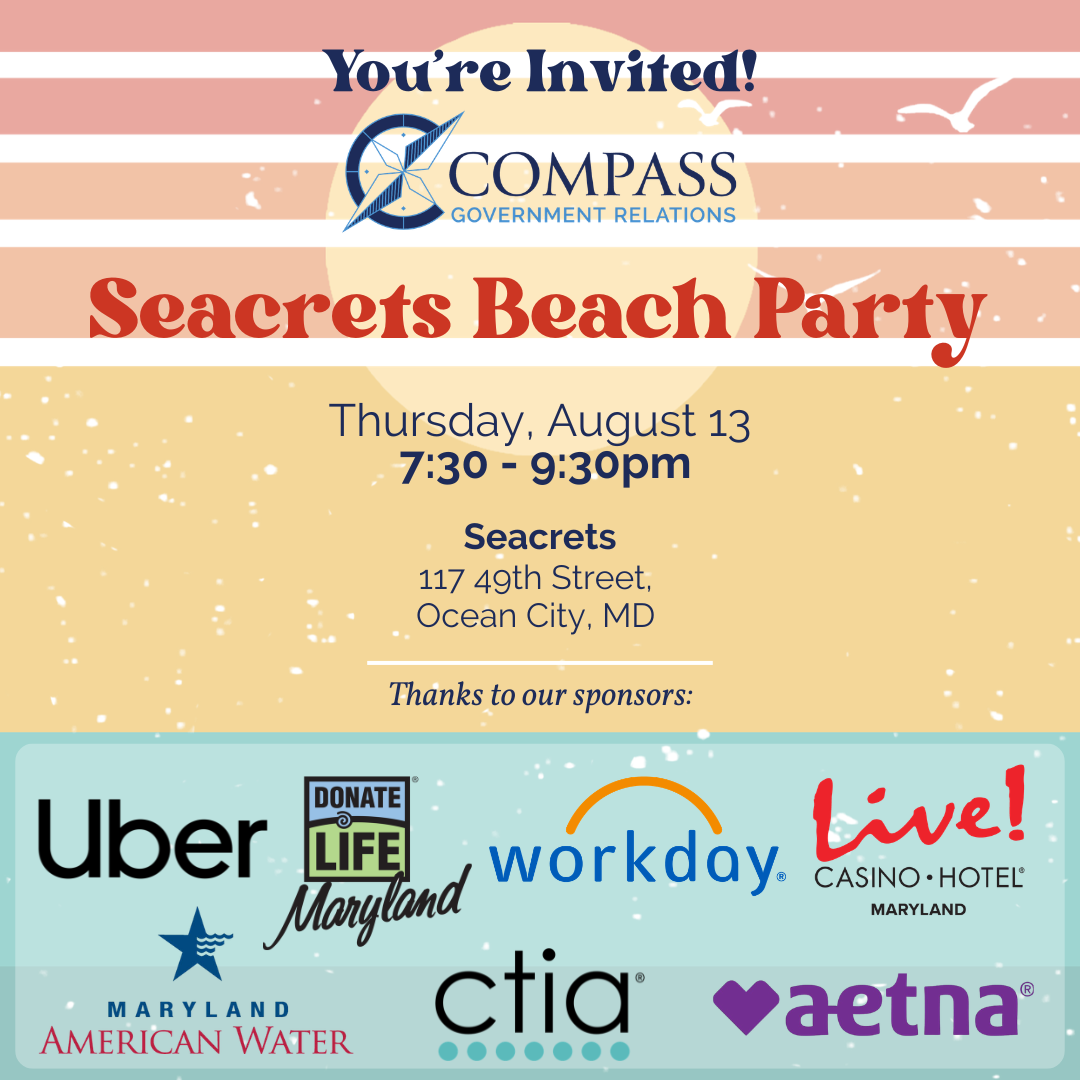 Compass Advocacy MACo 2026 Beach Party